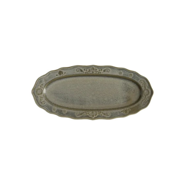 Bonna Ardena Green Oval Tabak 36 × 16,5 cm