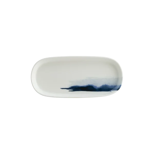 Bonna Blue Wave Hygge Oval Tabak 21 cm
