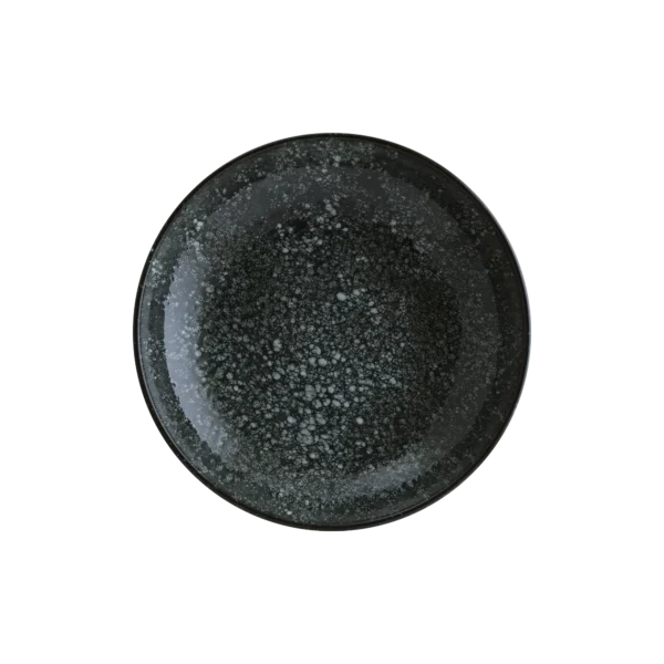 Bonna Cosmos Black Bloom Çukur Tabak 25 cm 1300 cc