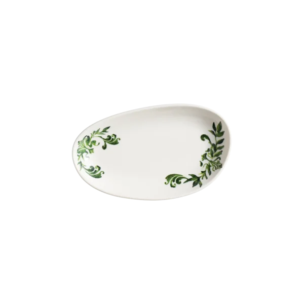 Bonna Lavis Green Vago Oval Tabak 20 × 12 cm 240 cc
