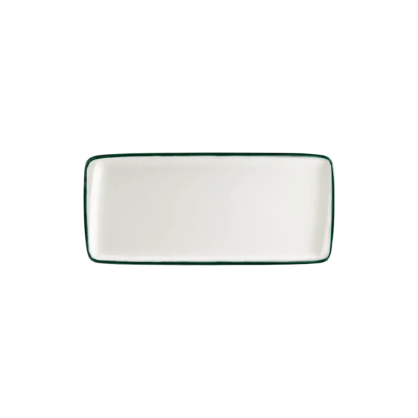 Bonna Linea Green Moove Dikdörtgen Tabak 34 × 16 cm