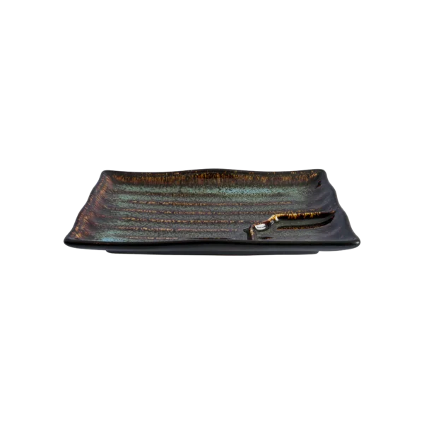 Bonna Wabi Blue Dikdörtgen Tabak 20.3 × 12.8 × 2.5 cm