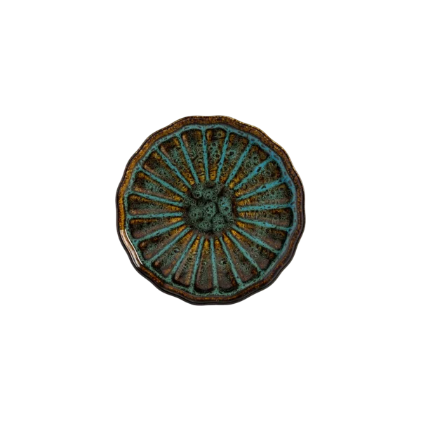Bonna Wabi Blue Düz Tabak 20 cm