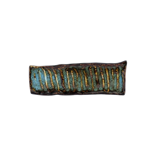 Bonna Wabi Blue Dikdörtgen Tabak 29.5 × 9.7 × 1.5 cm