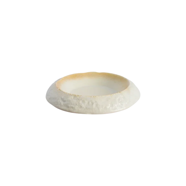 Bonna Wabi White Çukur Tabak 20 cm 330 cc