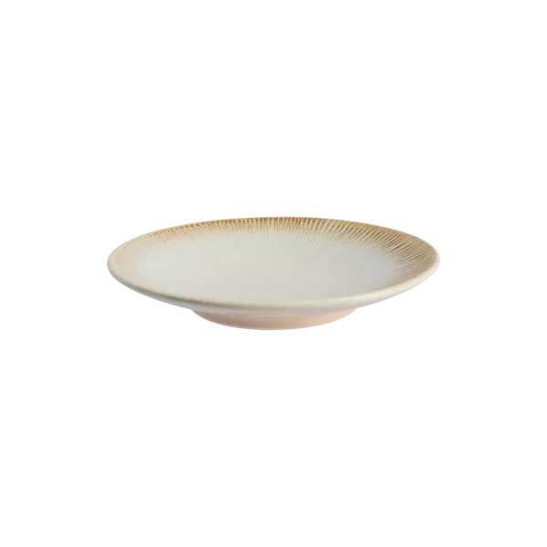 Bonna Wabi White Sığ Çukur Tabak 21 cm