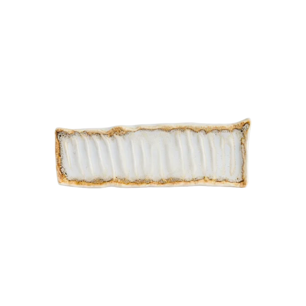 Bonna Wabi White Dikdörtgen Tabak 29.5 × 9.7 × 1.5 cm