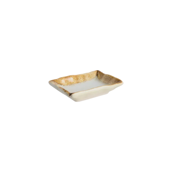 Bonna Wabi White Dikdörtgen Sosluk 9.3 × 7 × 2.1 cm